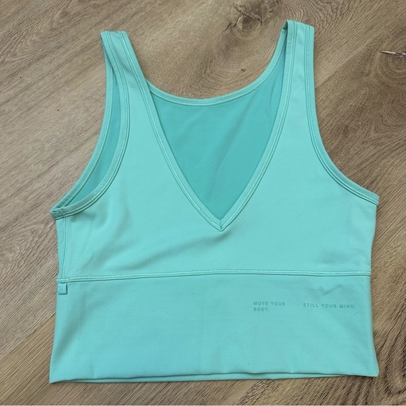 Lululemon Power Pivot Everlux Tank Top *Motif Wild Mint - Picture 4 of 10